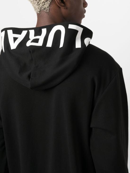  페트레이 후드 티셔츠 PEU501399012071 WOOZNER Black - PEUTEREY