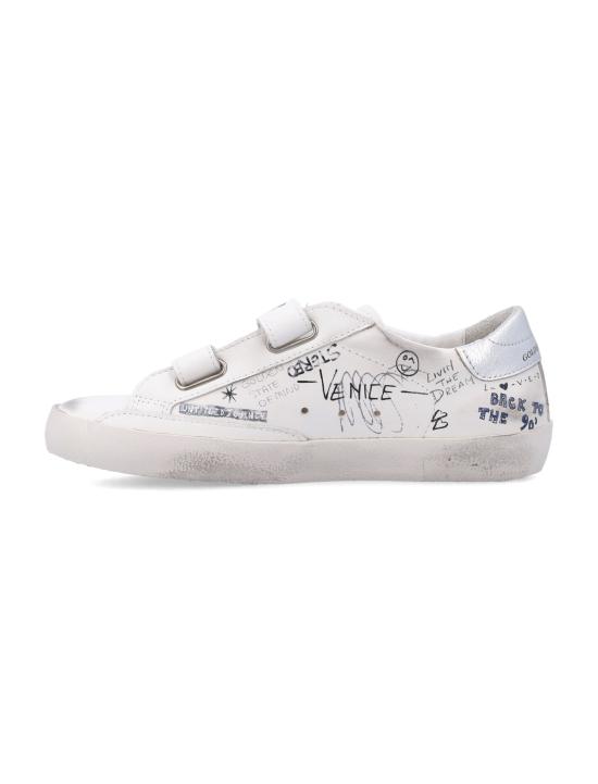 26FW [키즈] 골든구스 스니커즈 F00111F006766 10273 WHITE ICE - GOLDEN GOOSE