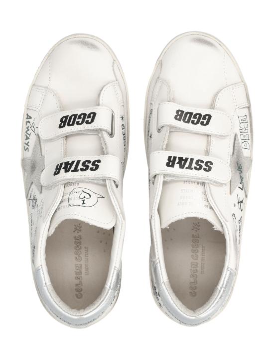 26FW [키즈] 골든구스 스니커즈 F00111F006766 10273 WHITE ICE - GOLDEN GOOSE