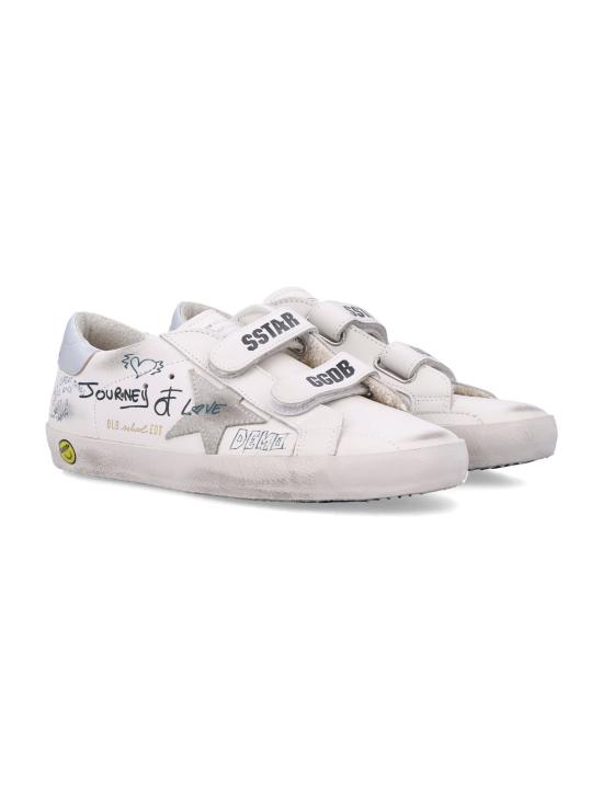 26FW [키즈] 골든구스 스니커즈 F00111F006766 10273 WHITE ICE - GOLDEN GOOSE