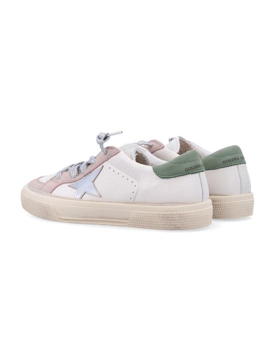 25SS [키즈] 골든구스 스니커즈 F00496F006769 12153 WHITE LIGHT PINK - GOLDEN GOOSE
