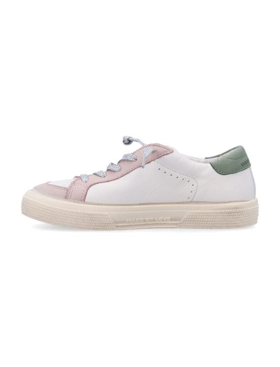 25SS [키즈] 골든구스 스니커즈 F00496F006769 12153 WHITE LIGHT PINK - GOLDEN GOOSE