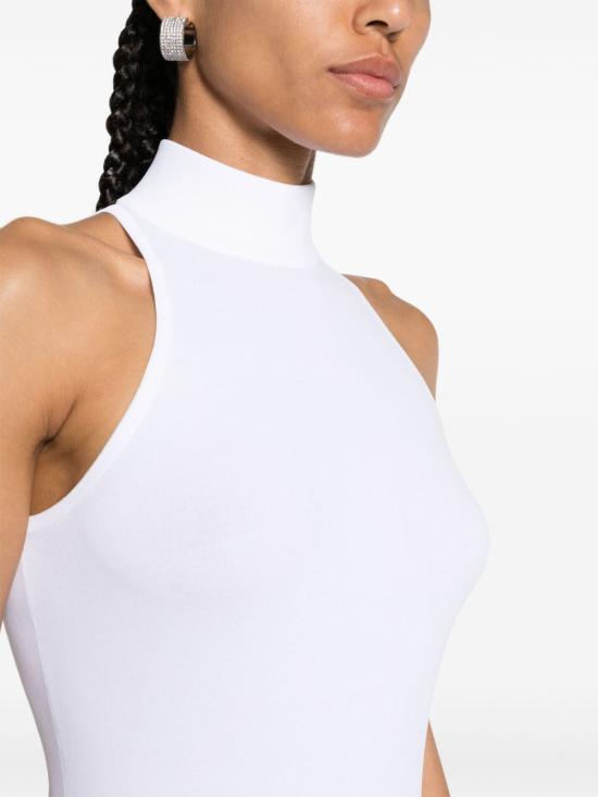  알라이아 바디수트 티셔츠 AA9B02495M852 000 White - ALAIA