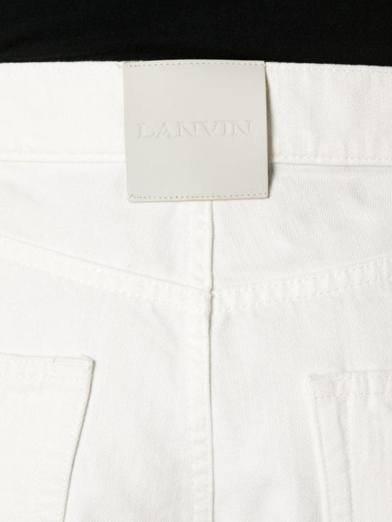  랑방 데님 팬츠 RMTR0051 D07601 White - LANVIN