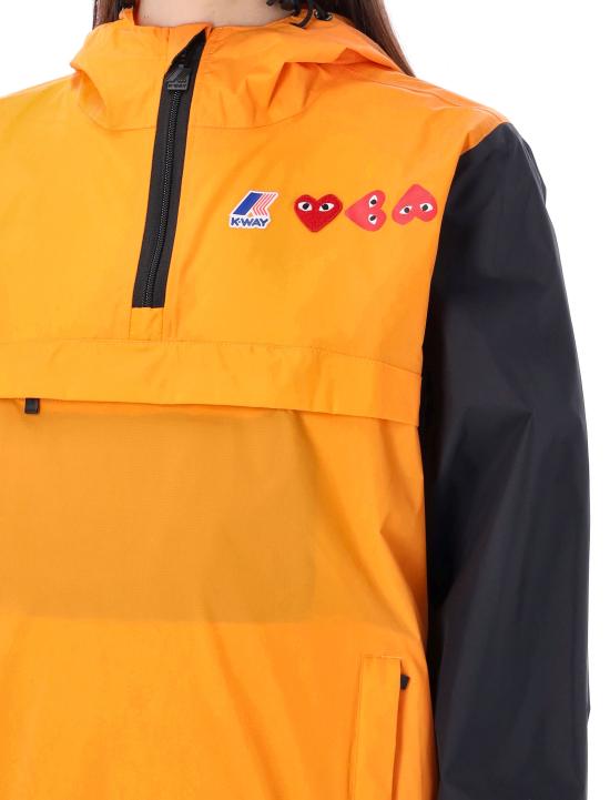 25FW 꼼데가르송 자켓 P1J506 ORANGE BLACK - COMME DES GARCONS