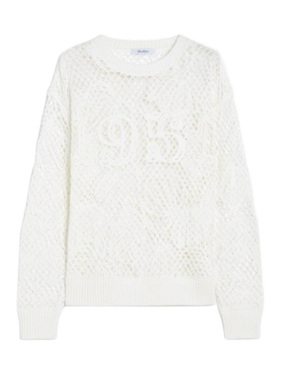 25SS 막스마라 긴팔 티셔츠 2511361102600 003 BIANCO