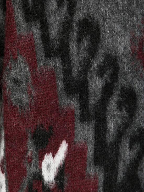 25FW 아마란토 가디건 B9F0096 FV458 GRIGIO - AMARANTO