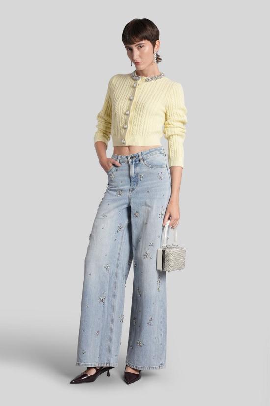 25FW 셀프 포트레이트 데님 팬츠 428108 AW25 828PA BLUE - SELF PORTRAIT