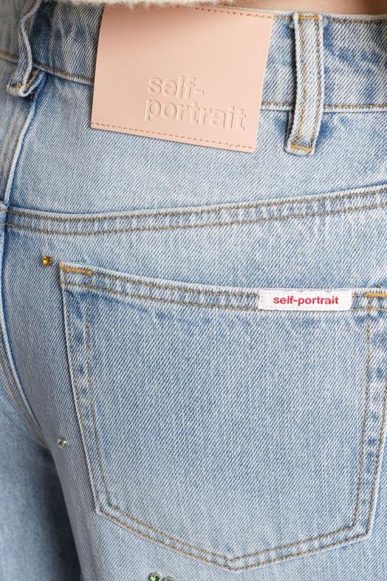 25FW 셀프 포트레이트 데님 팬츠 428108 AW25 828PA BLUE - SELF PORTRAIT