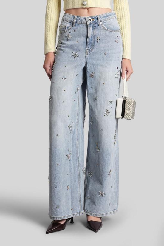 25FW 셀프 포트레이트 데님 팬츠 428108 AW25 828PA BLUE