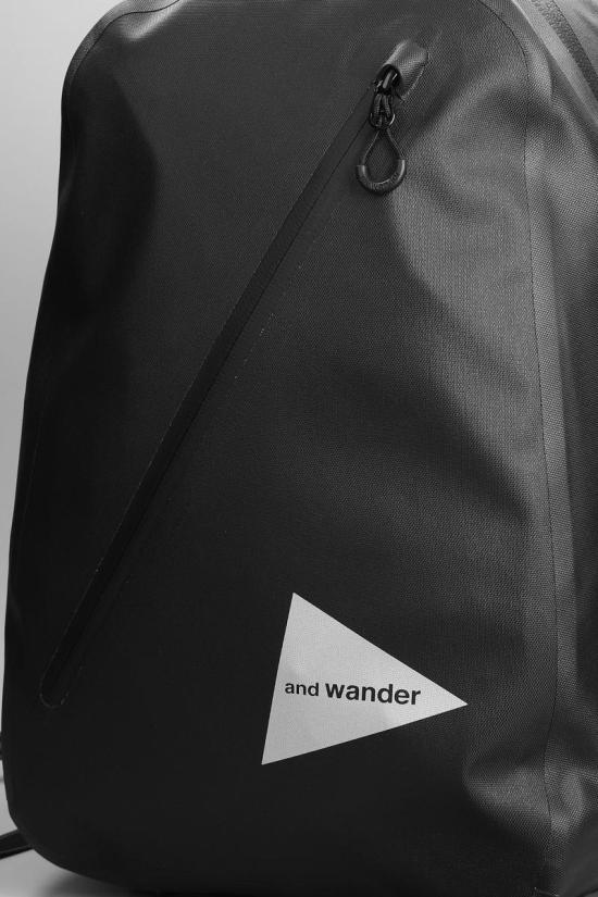 25FW 앤드원더 백팩 419587 5745975218 Black - AND WANDER