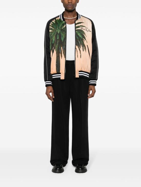  블루스카이인 봄버 자켓 BS2304JK024 QUEENPALM Beige - BLUE SKY INN