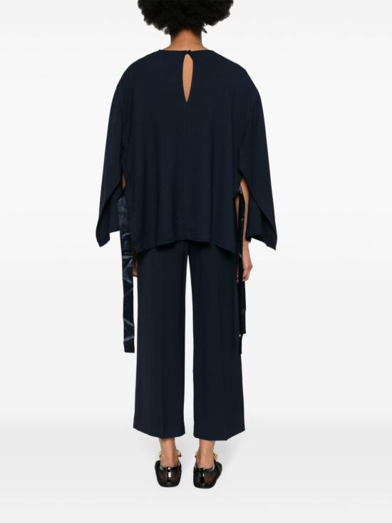  에리카 카발리니 민소매 티셔츠 P4SR02 K69 Blue - ERIKA CAVALLINI