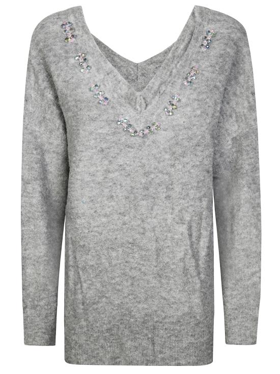 25FW 핑코 블라우스 105947A2YE II2 GRIGIO