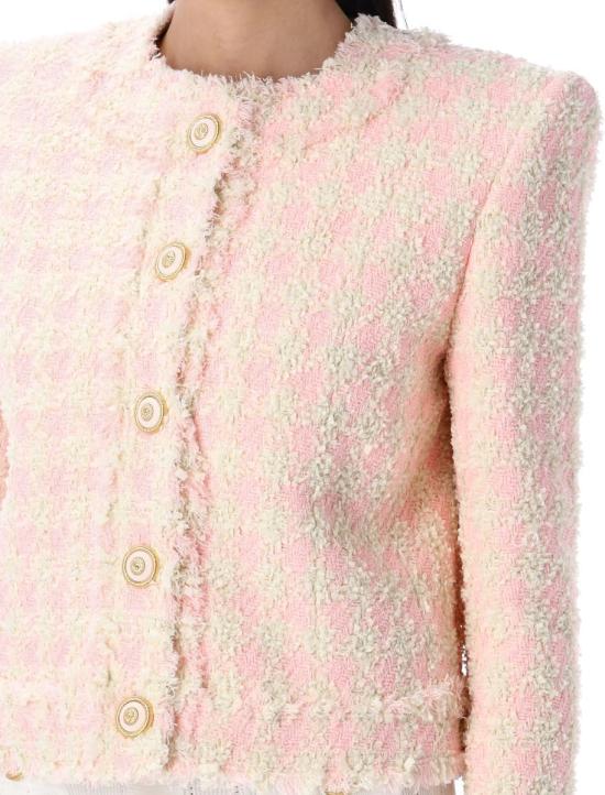 25SS 발망 자켓 25PEF1SK719XK69 OHP PINK - BALMAIN