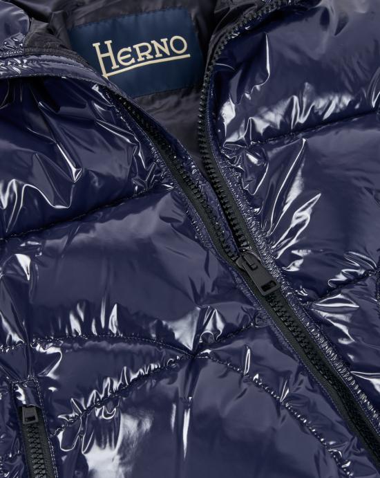 25FW 에르노 글로스 봄버 다운 자켓 PI001133U 12220Z 9202 BLU - HERNO