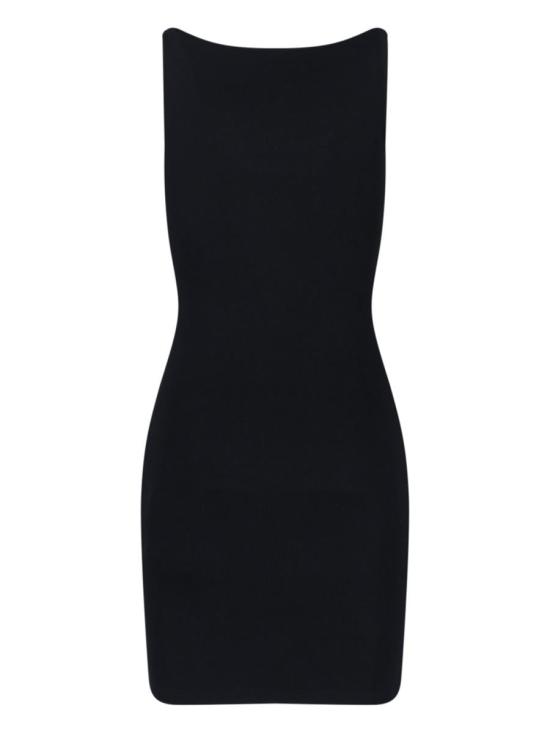 25FW 오프화이트 숏 원피스 OWDB304C99JER0021001 Black - OFF WHITE