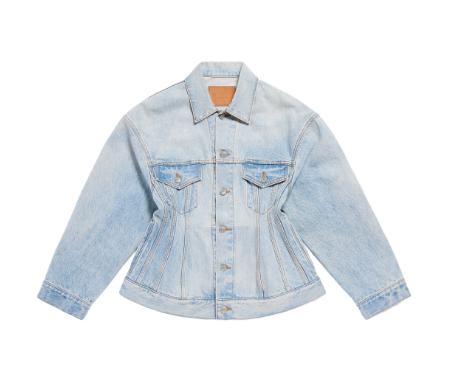 발렌시아가 데님 자켓 773776TJW794076 BLUE - BALENCIAGA