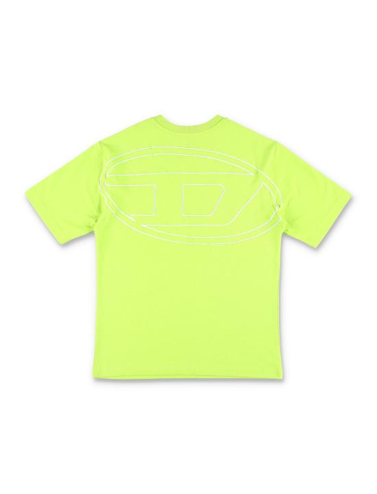 25SS [키즈] 디젤 티셔츠 J022760HGAM K589 LIME - DIESEL