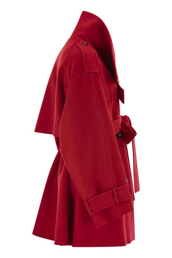 25FW 스포트막스 코트 2522016063600 015 RED - SPORTMAX