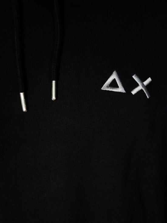 25FW 썬 68 후드 티셔츠 F45104 11 NERO - SUN 68