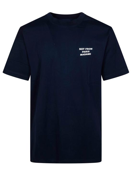 26SS 드롤드무슈 반팔 티셔츠 PERMTS203CO002 NY BLU