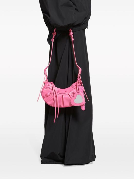  발렌시아가 LE CAGOLE 르 카골 XS 숄더백 671309 2AAN65639 Fuchsia - BALENCIAGA