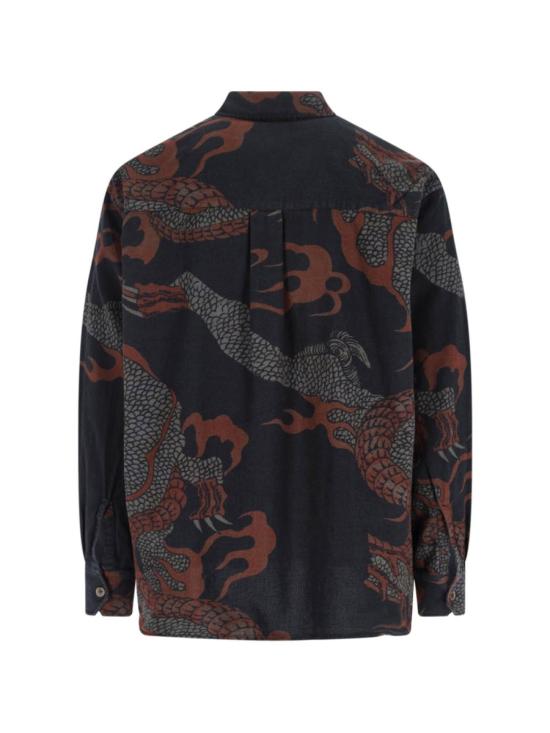 25FW 아워레가시 긴팔 셔츠 M4252ABBROWN ABSTRACT SNAKE PRINT MULTICOLOUR - OUR LEGACY