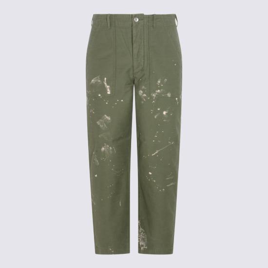 25FW 오라리 숏팬츠 A25AP01BPOLIVE GREEN