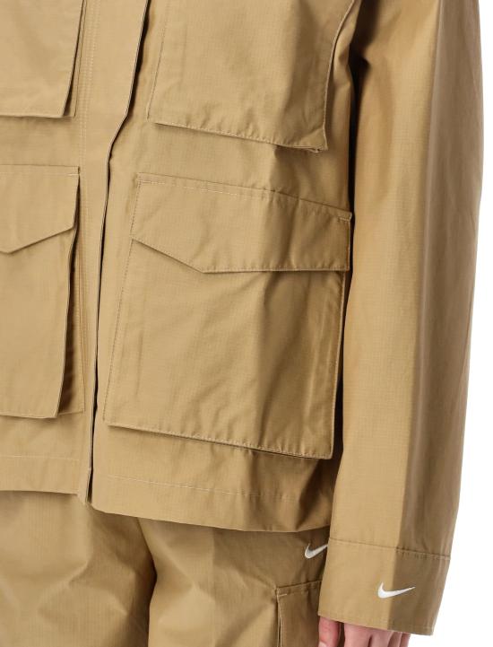 25SS 나이키 에센셜 카고 자켓 HJ1007 297 BEIGE WHITE - NIKE