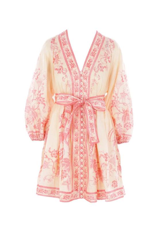 25FW 짐머만 원피스 3500DSS252CRMPNKFLO CREAM PINK FLORAL