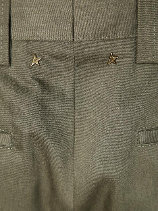 25FW 골든구스 스트레이트 팬츠 GMP01190P000786 35674 VERDE - GOLDEN GOOSE