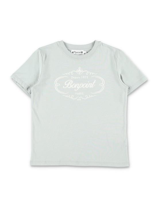 25FW [키즈] 봉쁘앙 티셔츠 W05KTSK00001 155 LIGHT GREEN