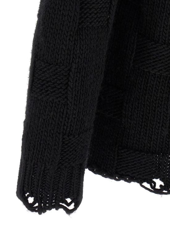 25FW 골든구스 스웨터 GMP01338P0021089010090100 Black - GOLDEN GOOSE
