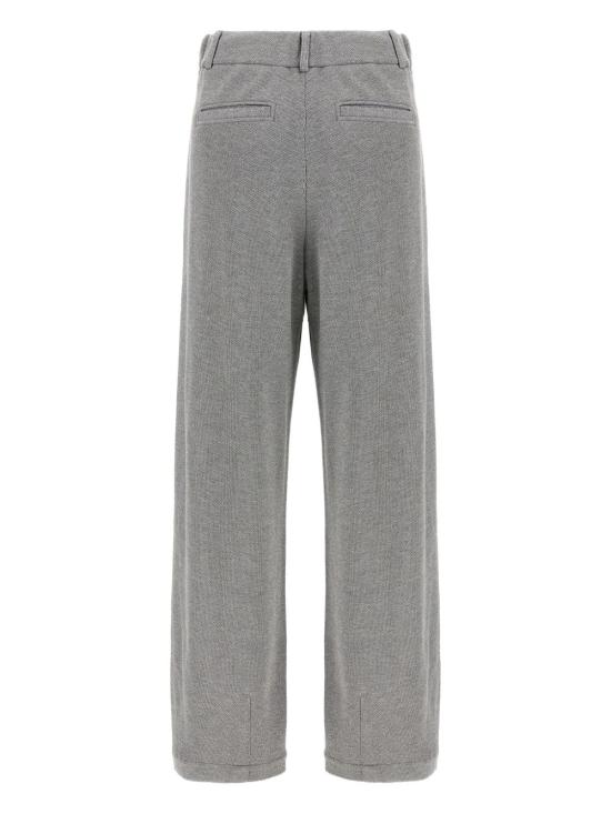 25FW 브루넬로 쿠치넬리 스트레이트 팬츠 MP930SN999 C4527 Grey - BRUNELLO CUCINELLI