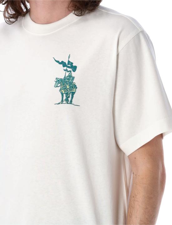 25SS 버버리 반팔 티셔츠 8102451 B7078 CHALK - BURBERRY