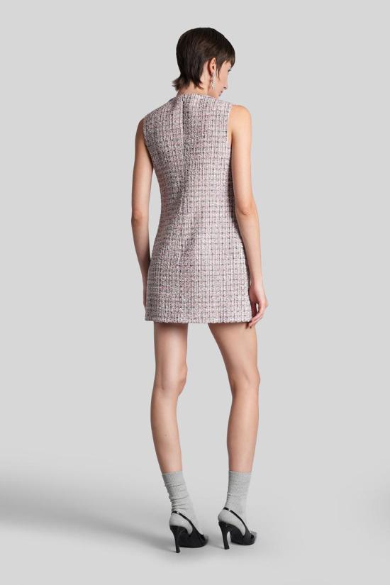 25FW 셀프 포트레이트 숏 원피스 428094 AW25 098S Pink - SELF PORTRAIT