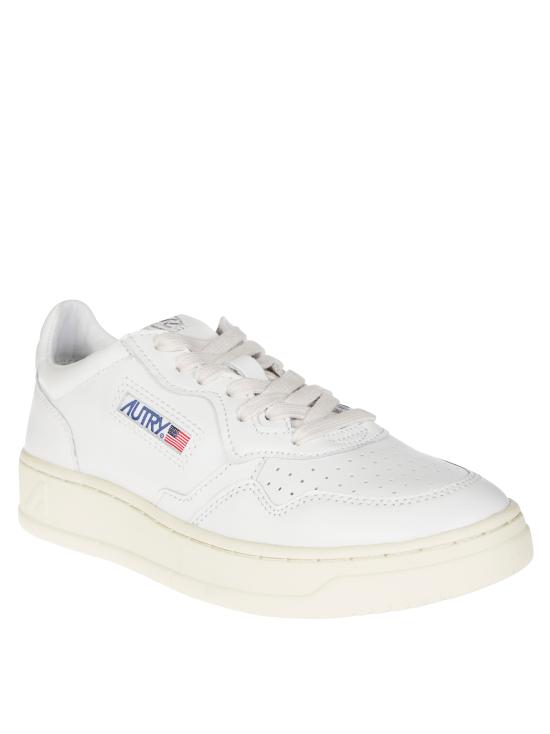 25FW 오트리 메달리스트 로우 스니커즈 AULWLL15 WHT WHT BIANCO - AUTRY