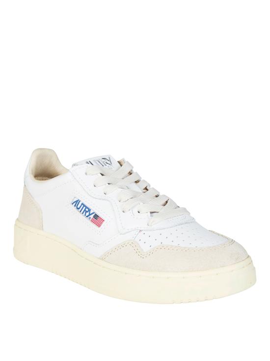 26SS 오트리 메달리스트 로우 레더 스니커즈 AULWLS33 WHITE BIANCO - AUTRY