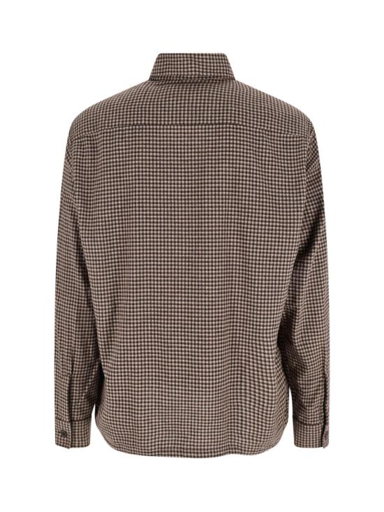25FW 아워레가시 긴팔 셔츠 M4252HEENDINO FLANNEL CHECK Beige - OUR LEGACY
