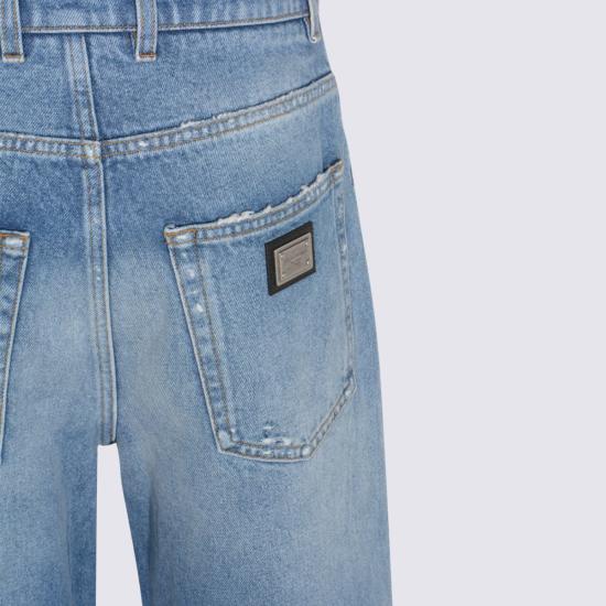 25FW 돌체앤가바나 데님 팬츠 FTDDHZG8OD1S9001 BLUE - DOLCE & GABBANA