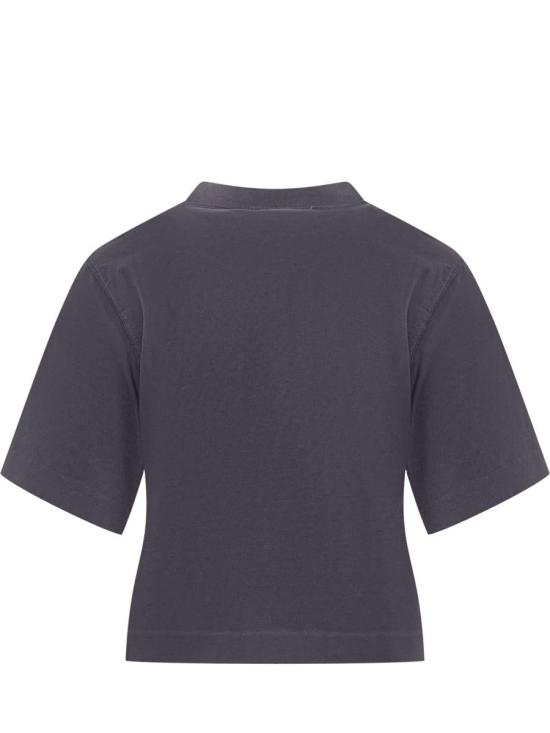 25FW 오프화이트 반팔 티셔츠 OWAA090F25JER003 4C19 BLUE - OFF WHITE