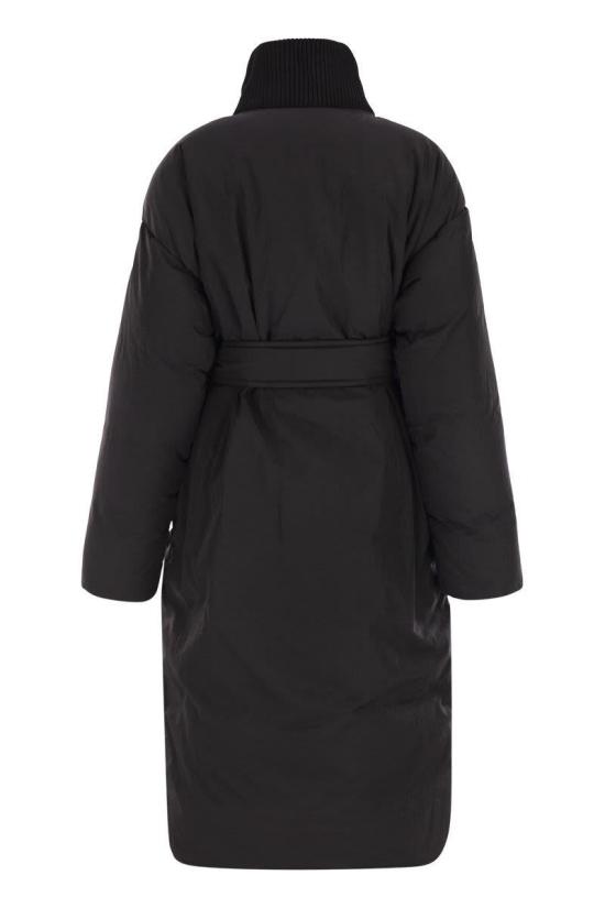 25FW 스포트막스 CASARSA 카사르사 발수 롱 다운 자켓  2522496012600 003 Black - SPORTMAX