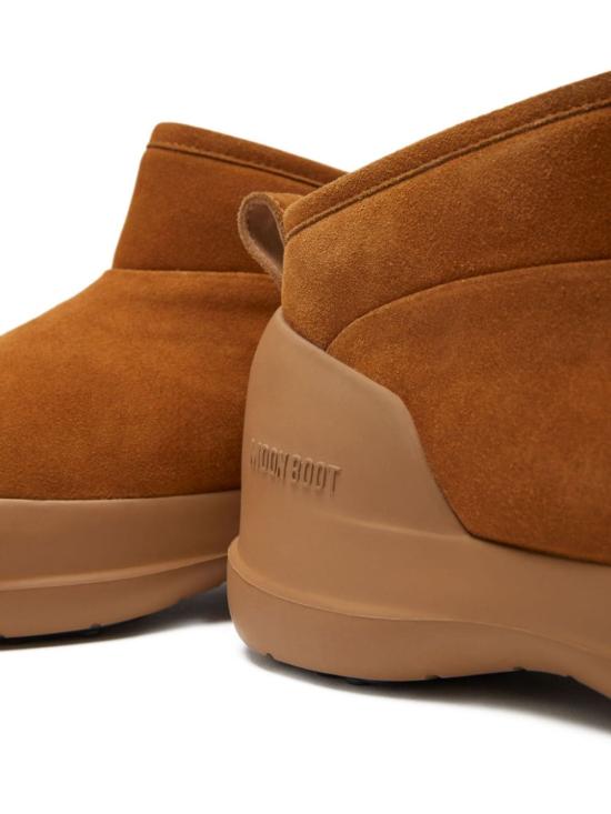  문부츠 부츠 2480040D M008 Leather Brown - MOON BOOT