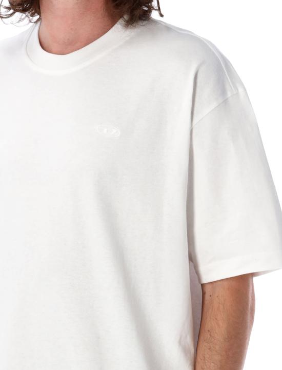 25FW 디젤 반팔 티셔츠 A113020HGAM 141 Bianco - DIESEL