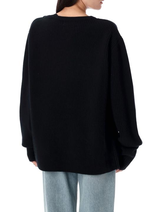 26FW 익스트림캐시미어 스웨터 YOU RAVEN RAVEN BLACK - EXTREME CASHMERE