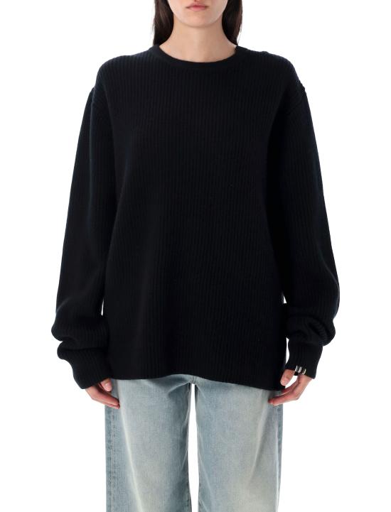 26FW 익스트림캐시미어 스웨터 YOU RAVEN RAVEN BLACK - EXTREME CASHMERE