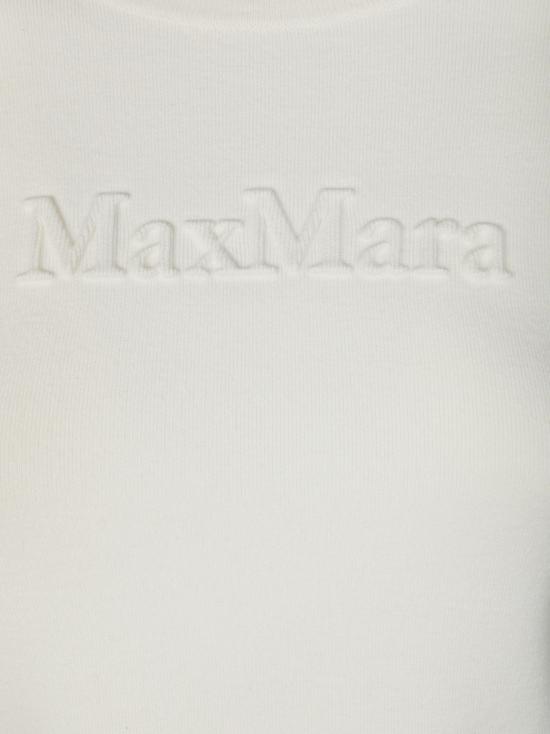 25FW 막스마라 긴팔 티셔츠 2521366029600 001 BIANCO - MAX MARA
