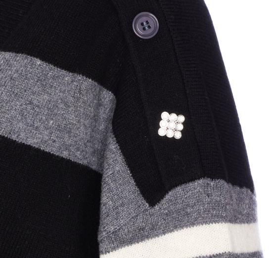 25FW 리우조 가디건 MF5128MS009 C3819 NERO - LIU JO