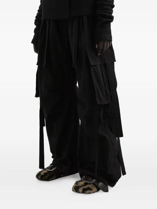 25FW 돌체앤가바나 스트레이트 팬츠 FTDEHT HUMS8N0000 Black - DOLCE & GABBANA